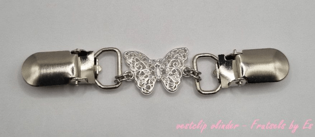 Vestclip Vlinder