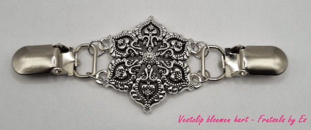 vestclip bloem hart & elegant