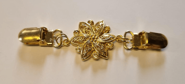 Vestclip bloemen