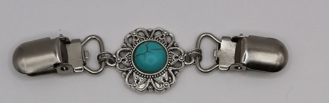 Vestclip turquoise 
