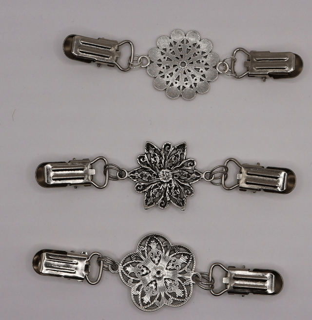 Vestclip bloemen
