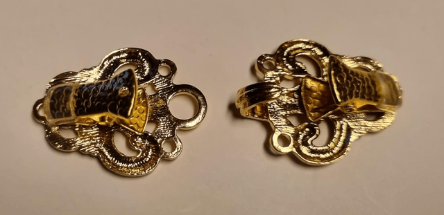 Vestclip elegant klein, Groot, Zilver & Goud