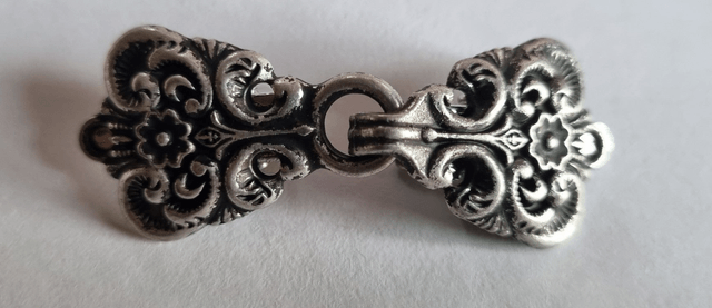 Vestclip elegant klein, Groot, Zilver & Goud