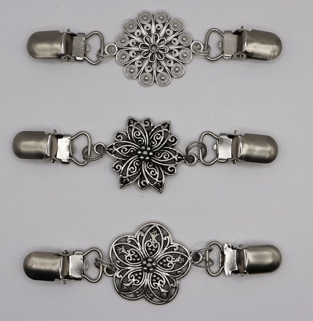 Vestclip bloemen