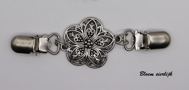 Vestclip bloemen