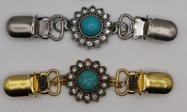Vestclip turquoise 