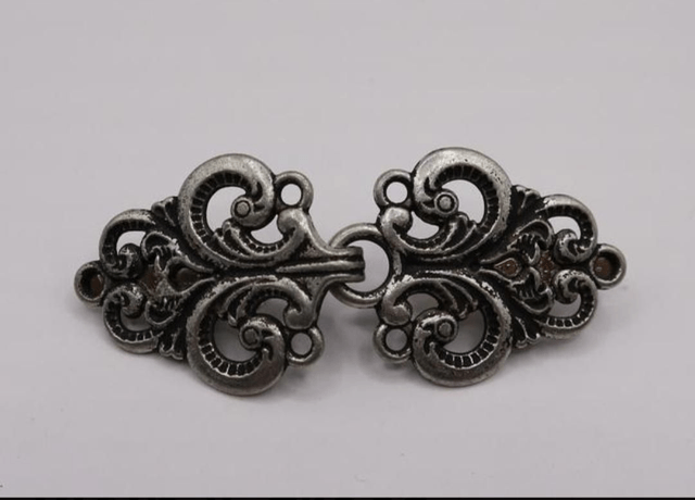 Vestclip elegant klein, Groot, Zilver & Goud