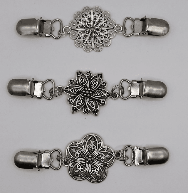 Vestclip bloemen